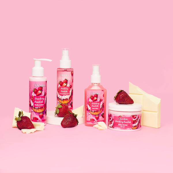 All Strawberry Pound Cake Set - 4 pieces  [New Edition]