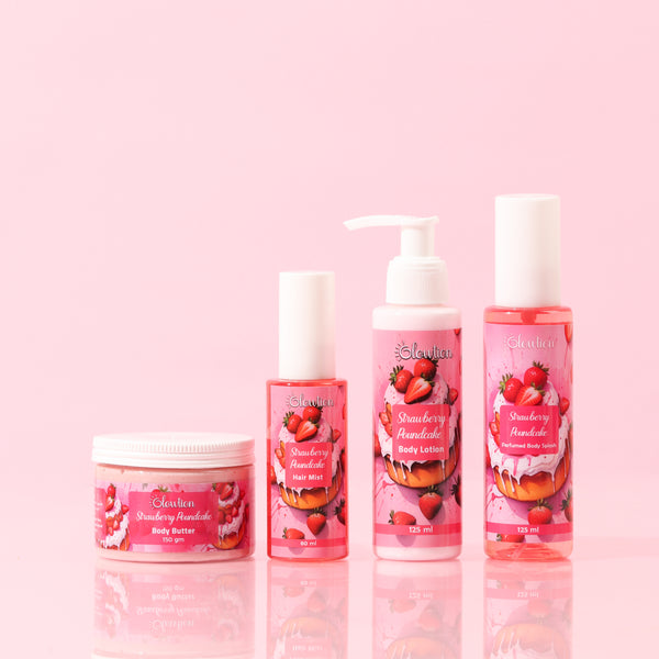 Strawberry Poundcake Set - 4 pieces